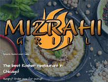 Tablet Screenshot of mizrahigrill.com